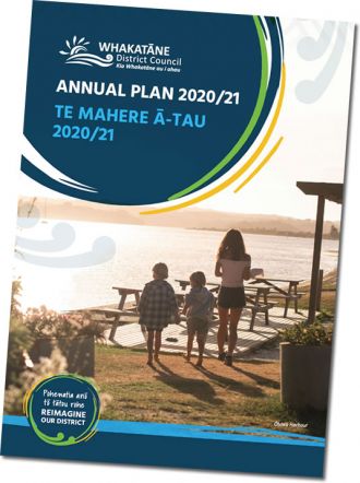 Annual Plan, Te Mahere Ā-Tau 2020/21 cover