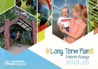 Cover for the Long Term Plan 2015-25 document