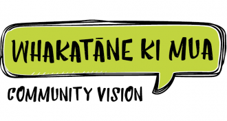 Whakatāne Ki Mua Logo