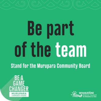 Murupara Community Board by-election tile