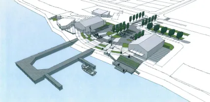 Port Ōhope concept plan