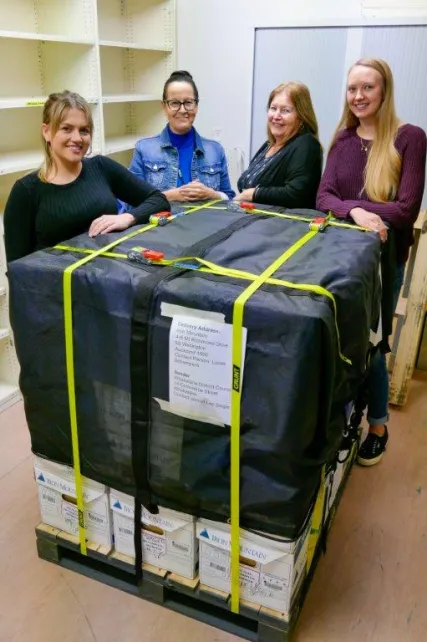 New Eco Pallet wrapping