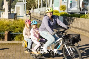 Whakatane E-bike Library has lots of options to hire