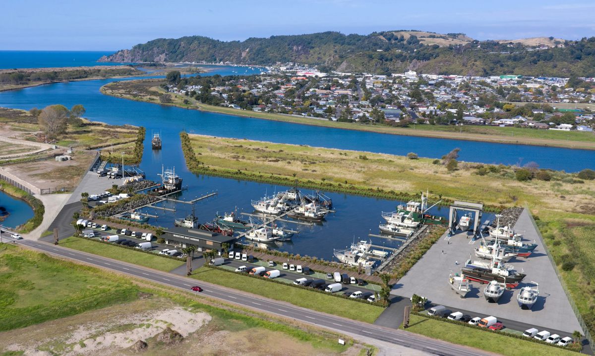 Whakatāne Boat Harbour - Artist's impression