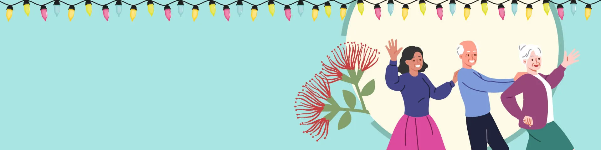 Seniors' Morning Tea graphic