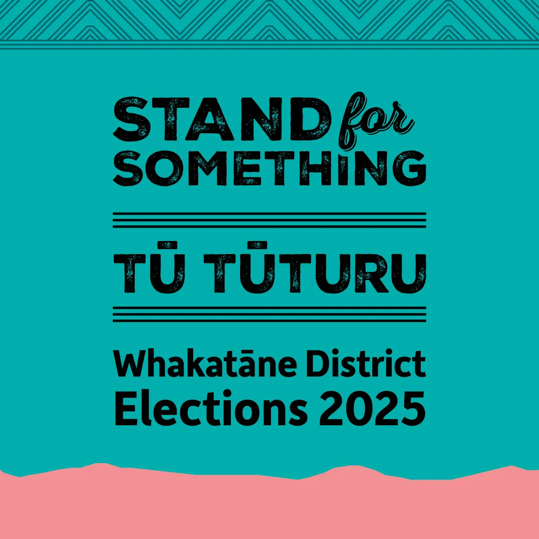 Stand for Something - Tū Tūturu New logo for Elections 2025