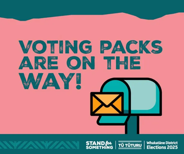 Voting packs are on the way Voting packs are on the way