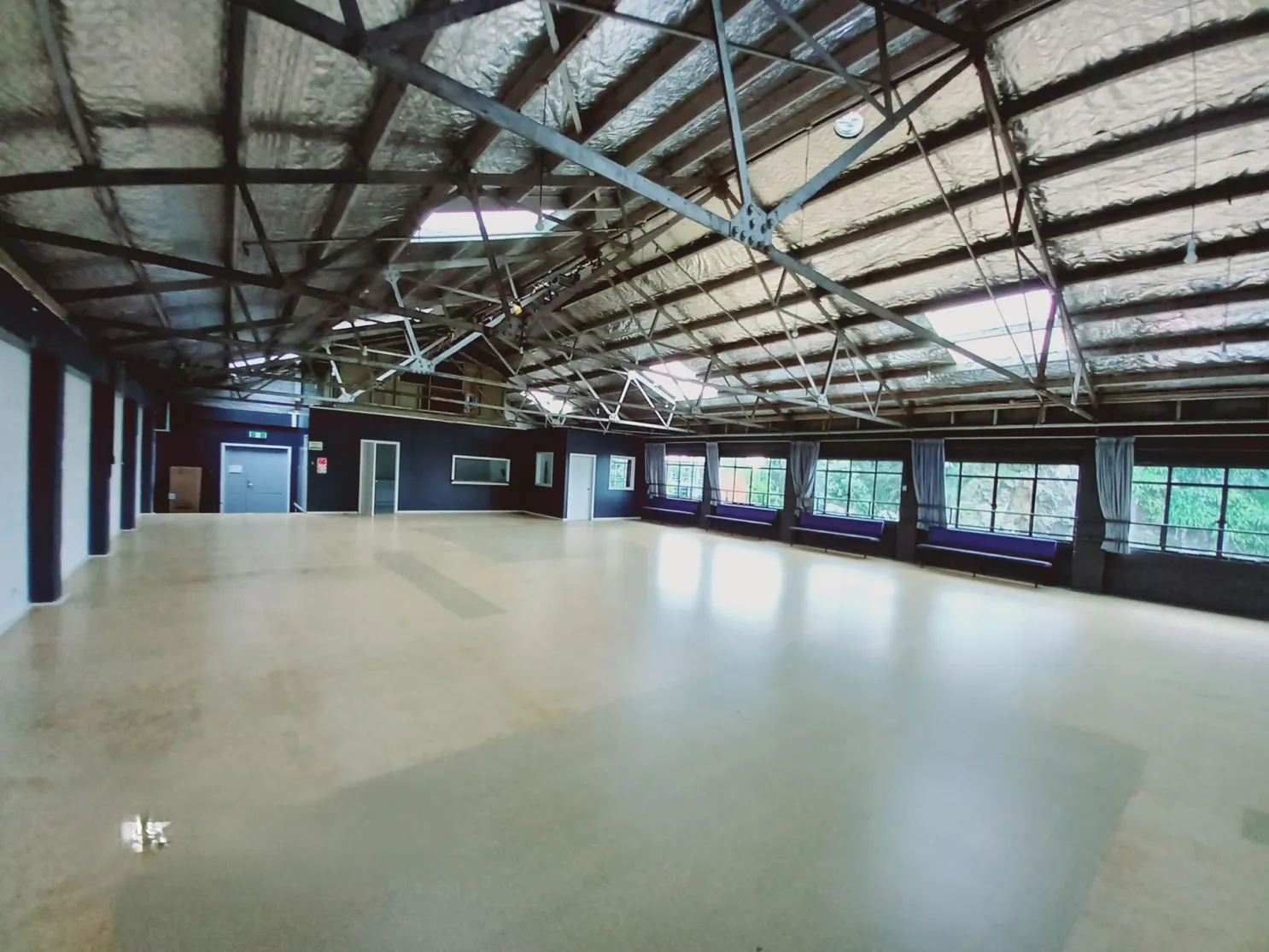 Inside the Community Recreation Centre