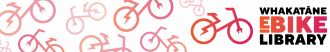 Whakatāne E-Bike Library Logo header image