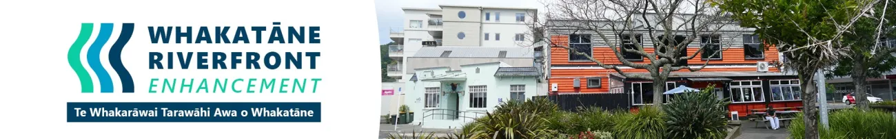 Whakatāne Riverfront Enhancement page banner