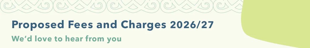 Proposed Fees and Charges 2026/27 page header