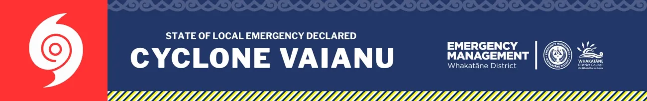 State of Local Emergency Declared - Cyclone Vaianu