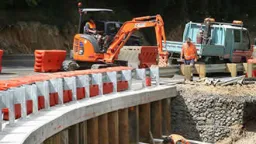 Digger working on project