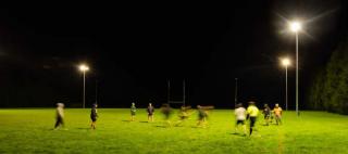 Sports field at night teaser