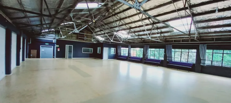 Inside the Community Recreation Centre