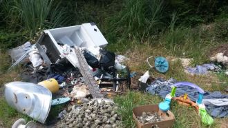 Rubbish Dumped at Tahuna Road