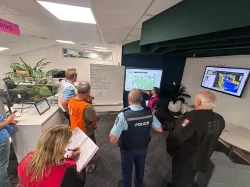Representatives of&nbsp;Whakatāne District Council’s Emergency Operations Centre assess the local impacts of the recent severe weather.